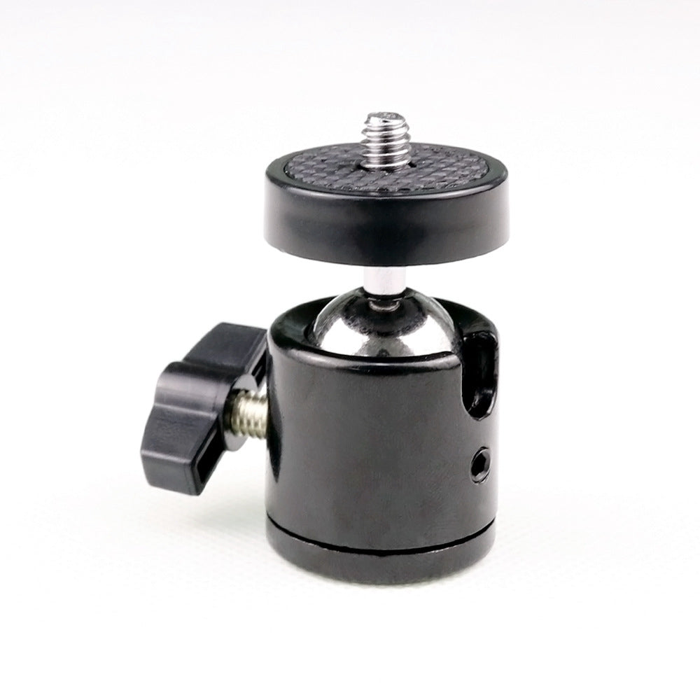 Tripod Ball Head with 1/4 Interface 360-Degree Panoramic Ball Head for Tripod/Monopod/Slider/DSLR/Camera/Camcorder Tripod Ball Head with 1/4 Interface 360-Degree Panoramic Ball Head for Tripod/Monopod/Slider/DSLR/Camera/Camcorder